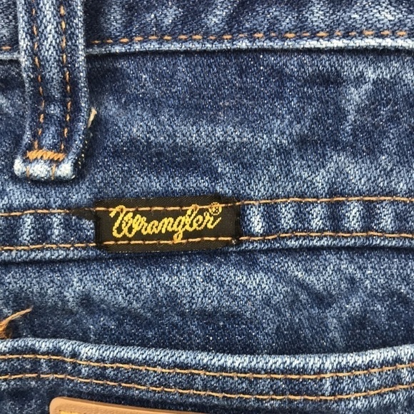 Wrangler Men's Straight Leg Vintage Jeans Size 38 X 30 - Picture 3 of 6
